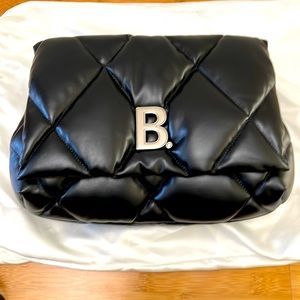 Balenciaga Touch Puffy Clutch Bag